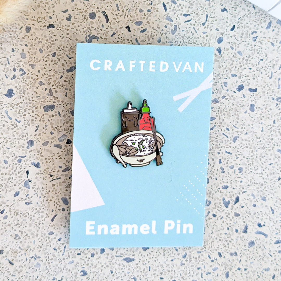 Pho Enamel Pin