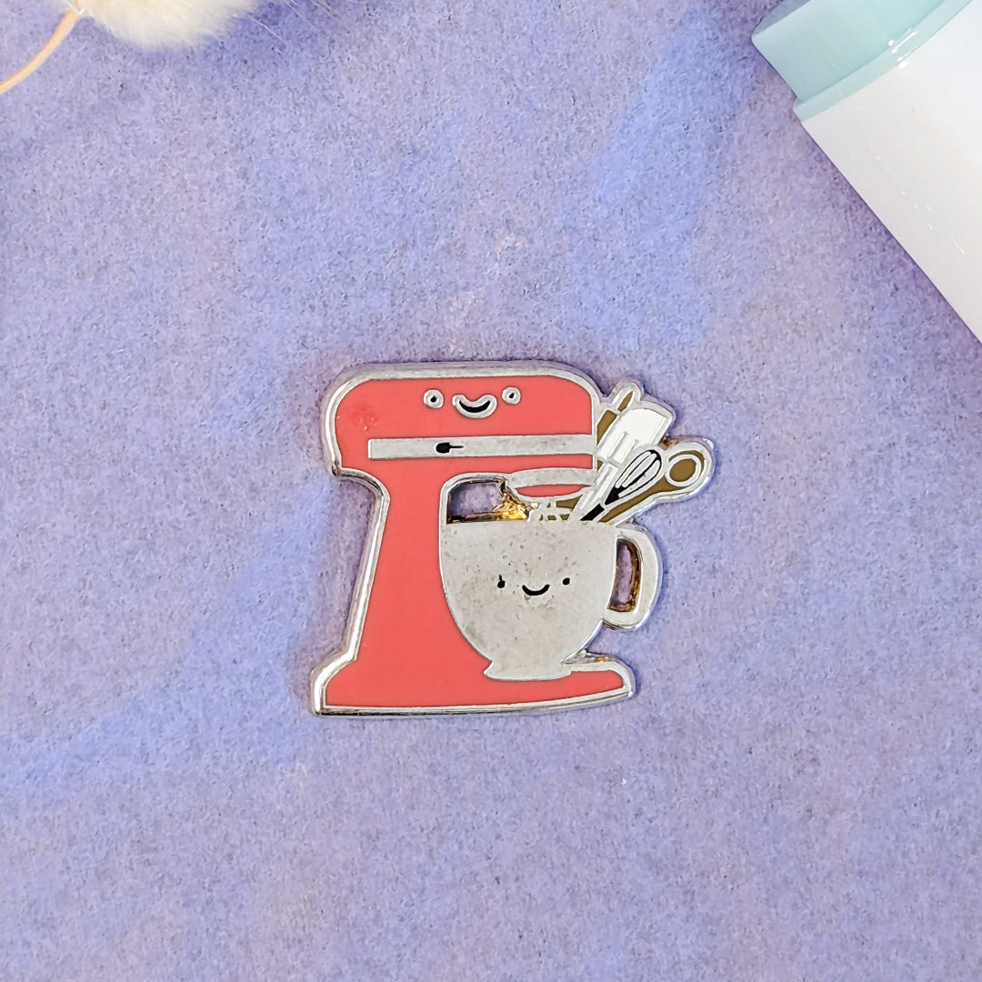 Kitchen Mixer Enamel Pin