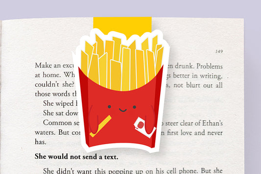Fries Magnetic Bookmark (Jumbo)