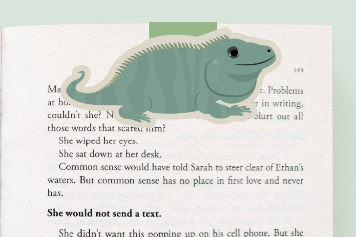 Iguana Magnetic Bookmark (Jumbo)