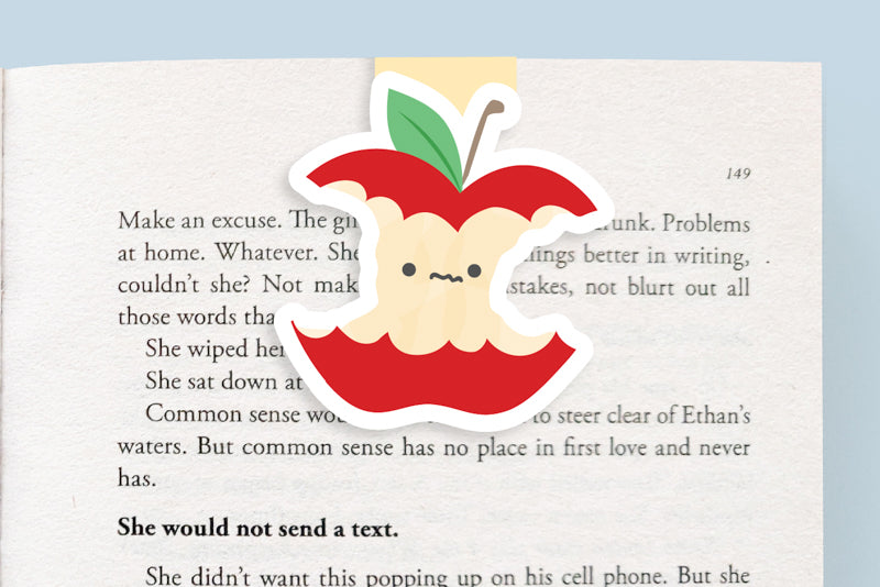 Apple Magnetic Bookmark (Jumbo)