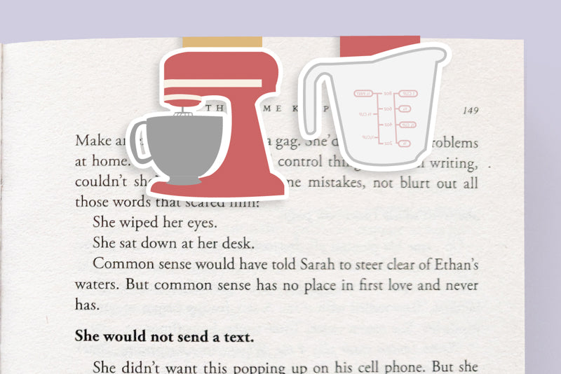 Baking Magnetic Bookmarks (Mini 2 pack)