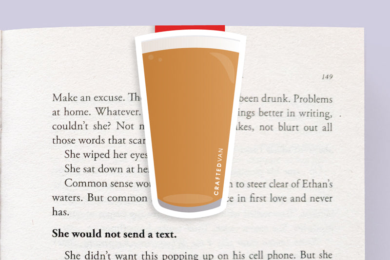 Beer Magnetic Bookmark (Jumbo)