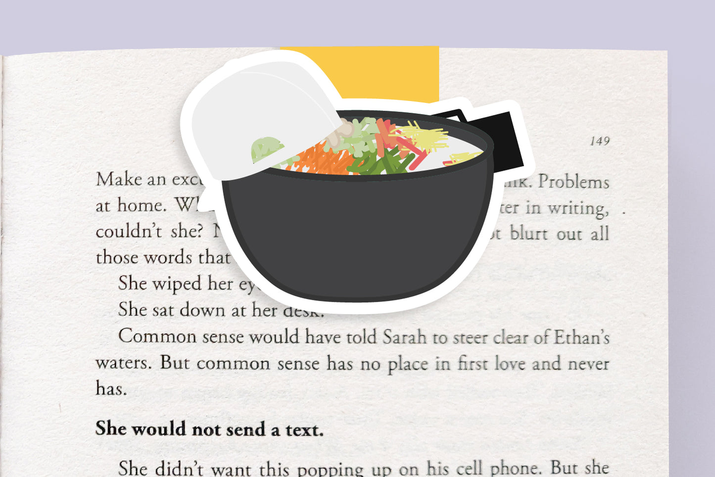 Bibimbap Magnetic Bookmark (Jumbo)