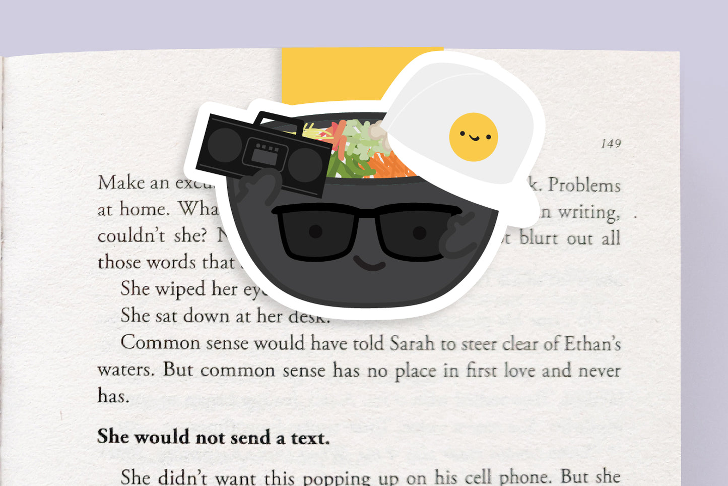Bibimbap Magnetic Bookmark (Jumbo)