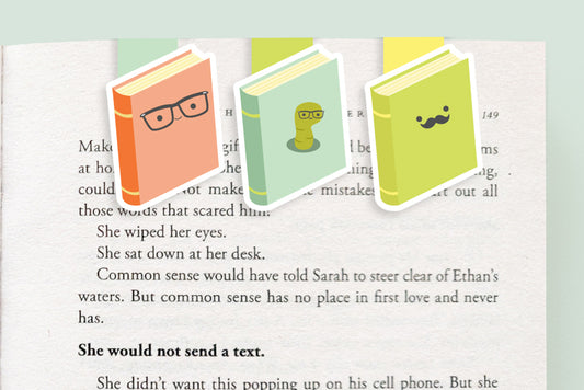 Bookish Magnetic Bookmarks (Mini 3 pack)