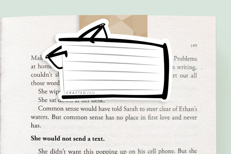 Booknerd Magnetic Bookmark (Jumbo)