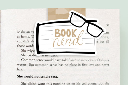 Booknerd Magnetic Bookmark (Jumbo)