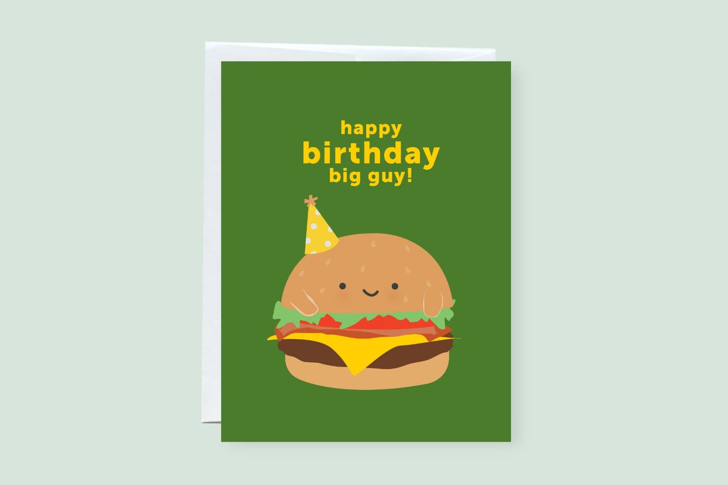 Happy Birthday Big Guy Greeting Card