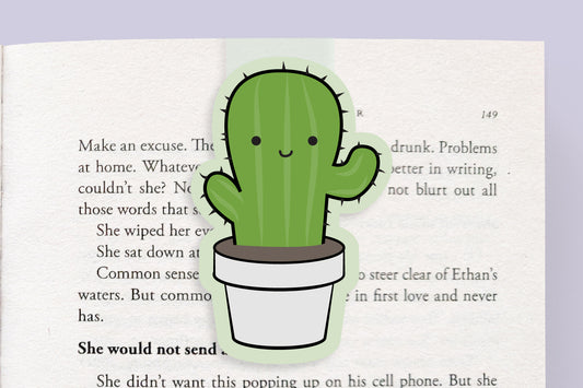 Cactus Magnetic Bookmark (Jumbo)