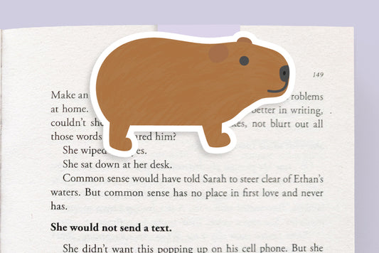 Capybara Magnetic Bookmark (Jumbo)