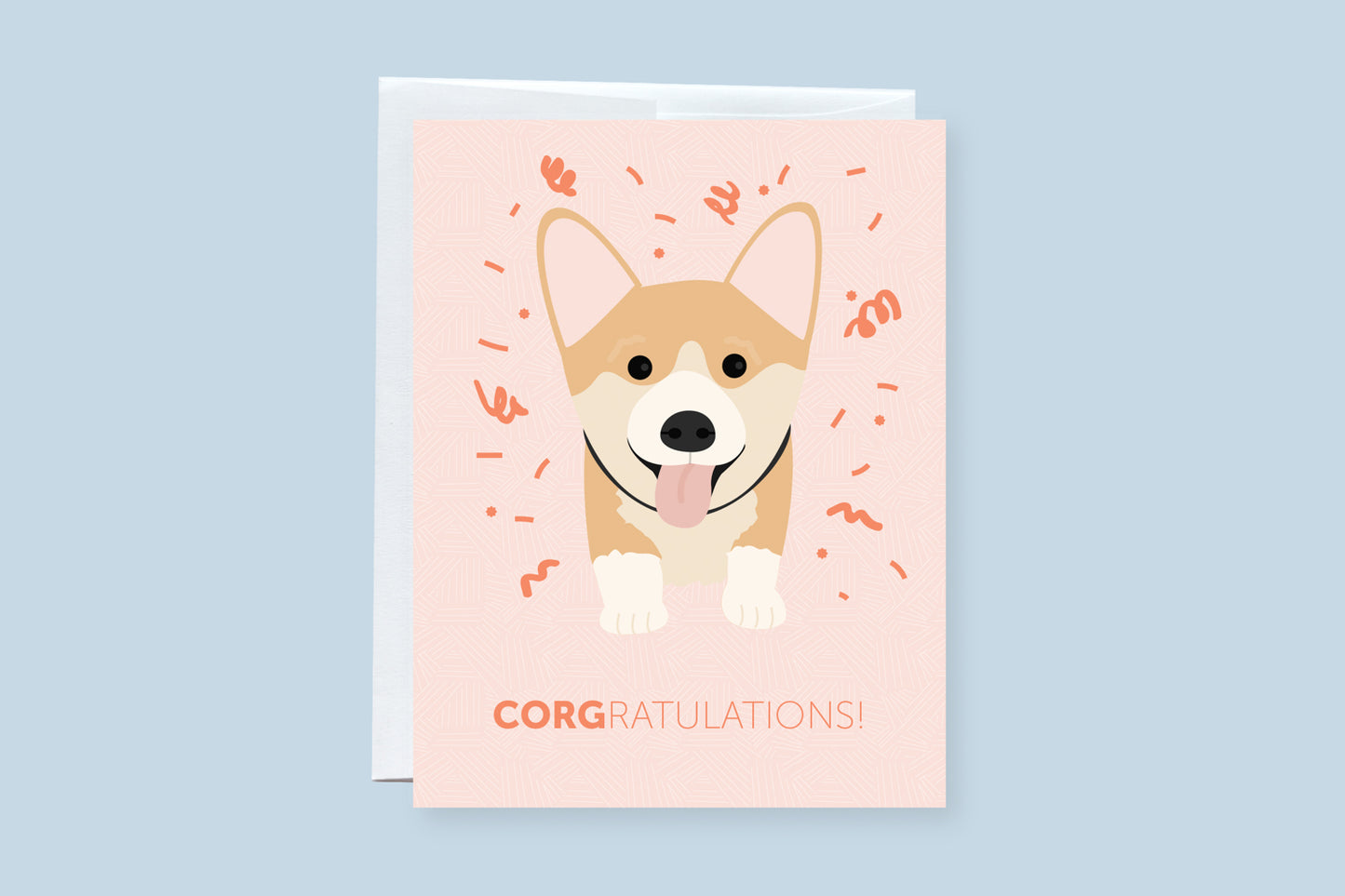 Corgi Congratulation (Corgratulations) Greeting Card