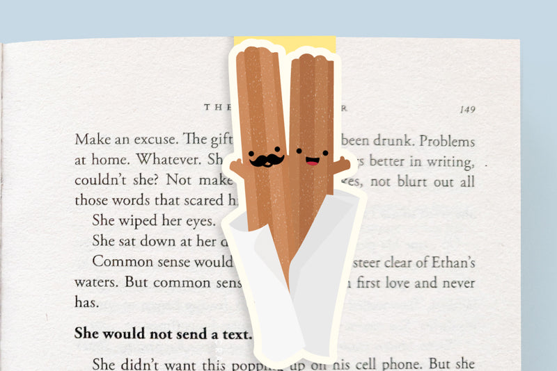 Churros Magnetic Bookmark (Jumbo)