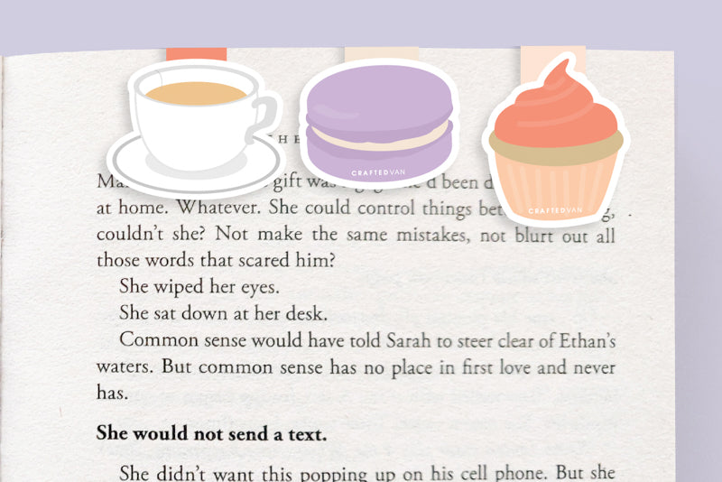 Dessert Magnetic Bookmarks (Mini 3 pack)