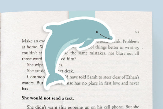 Dolphin Magnetic Bookmark (Jumbo)