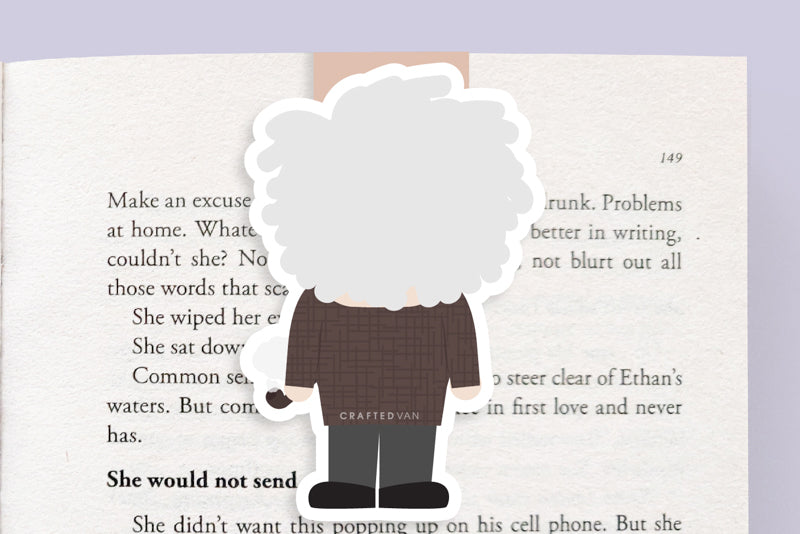 Einstein Magnetic Bookmark (Jumbo)