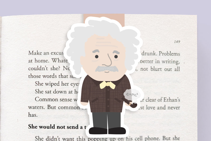 Einstein Magnetic Bookmark (Jumbo)
