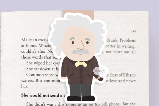 Einstein Magnetic Bookmark (Jumbo)