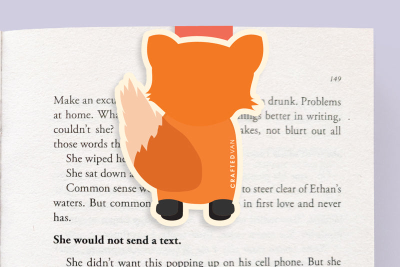 Fox Magnetic Bookmark (Jumbo)