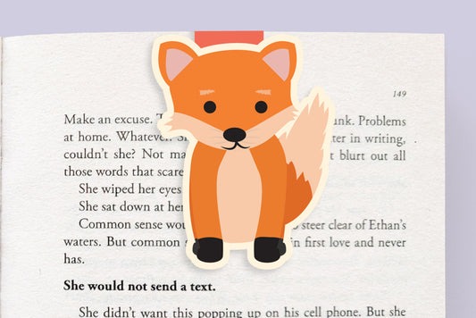 Fox Magnetic Bookmark (Jumbo)