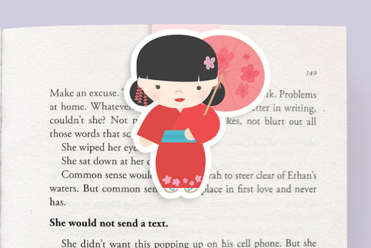 Geisha Magnetic Bookmark (Jumbo)