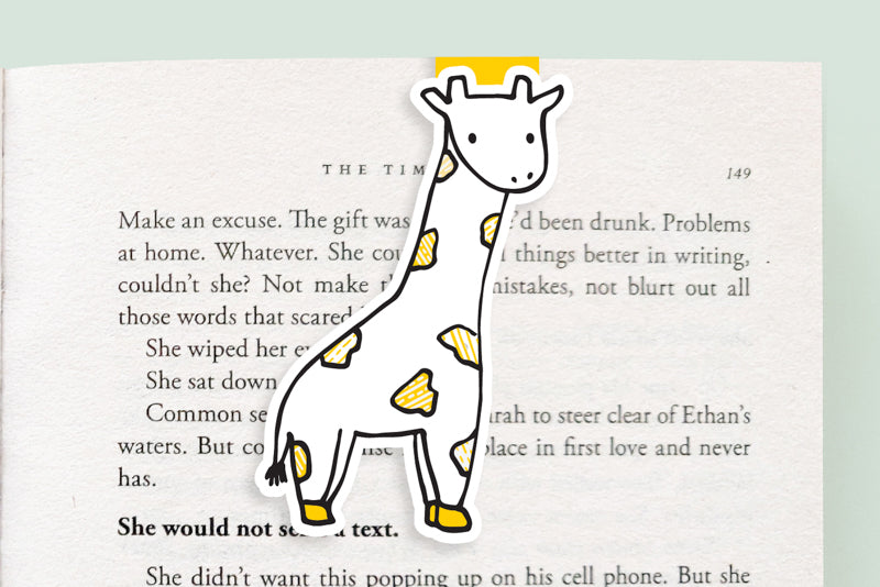 Giraffe Magnetic Bookmark (Jumbo)