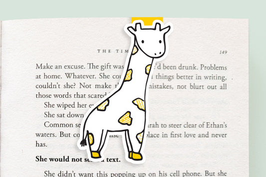Giraffe Magnetic Bookmark (Jumbo)