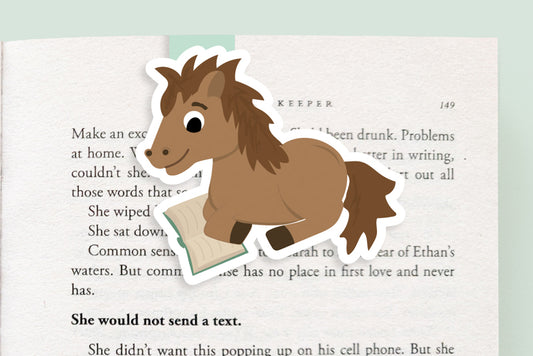 Horse Magnetic Bookmark (Jumbo)