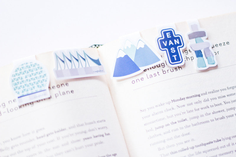 Vancouver Magnetic Bookmarks (Mini 5 pack)