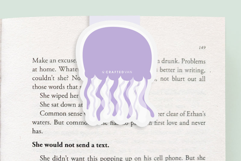 Jellyfish Magnetic Bookmark (Jumbo)