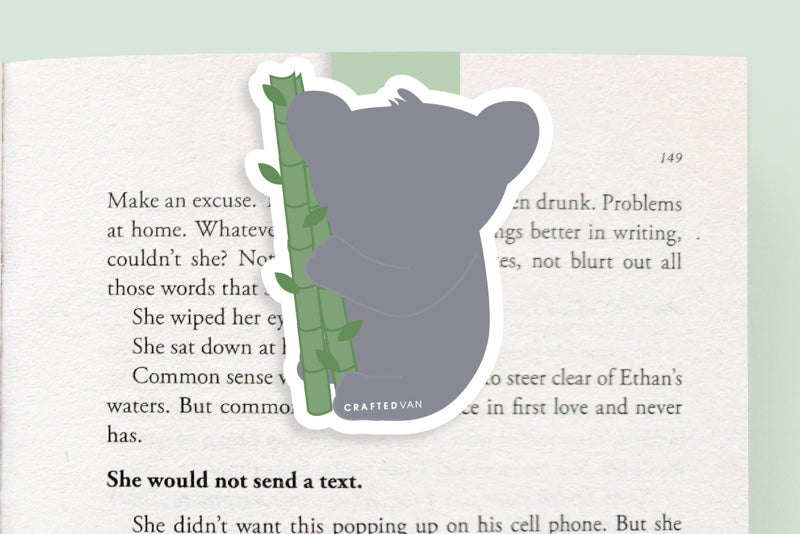 Koala Magnetic Bookmark (Jumbo)