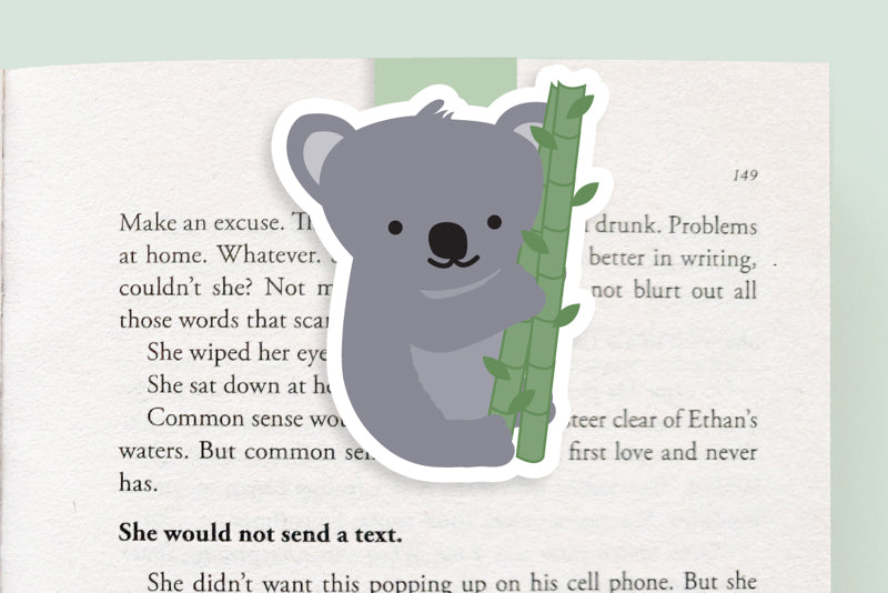 Koala Magnetic Bookmark (Jumbo)