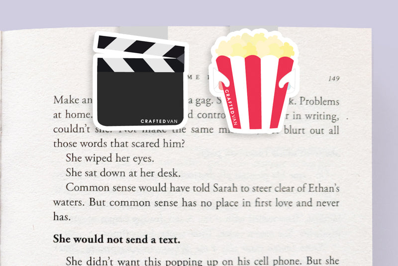 Movie Magnetic Bookmark (Mini 2 Pack)