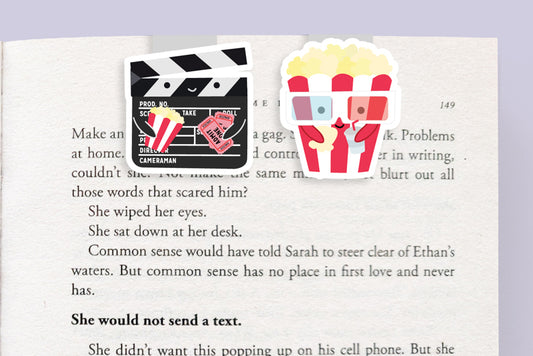 Movie Magnetic Bookmark (Mini 2 Pack)