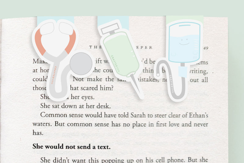 Nurse Mini Magnetic Bookmarks (Mini 3 Pack)