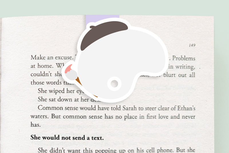 Paint Palette Magnetic Bookmark (Jumbo)