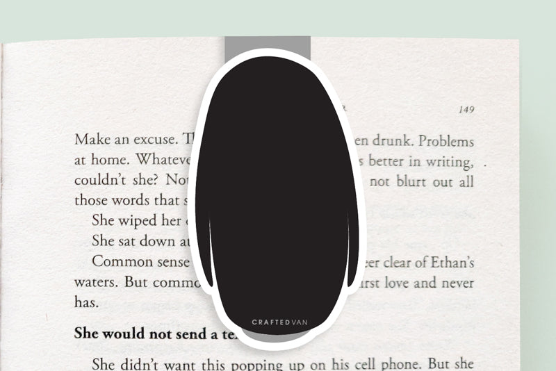 Penguin Magnetic Bookmark (Jumbo)