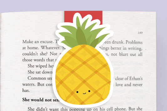 Pineapple Magnetic Bookmark (Jumbo)