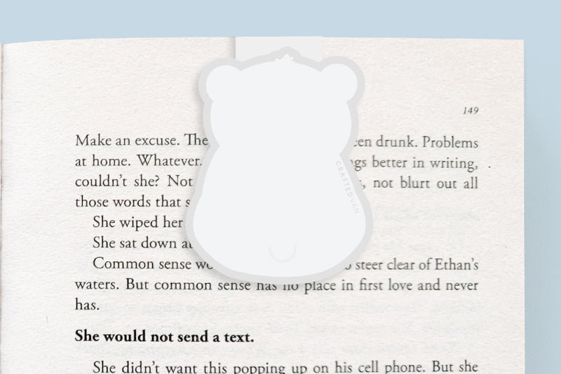 Polar Bear Magnetic Bookmark (Jumbo)