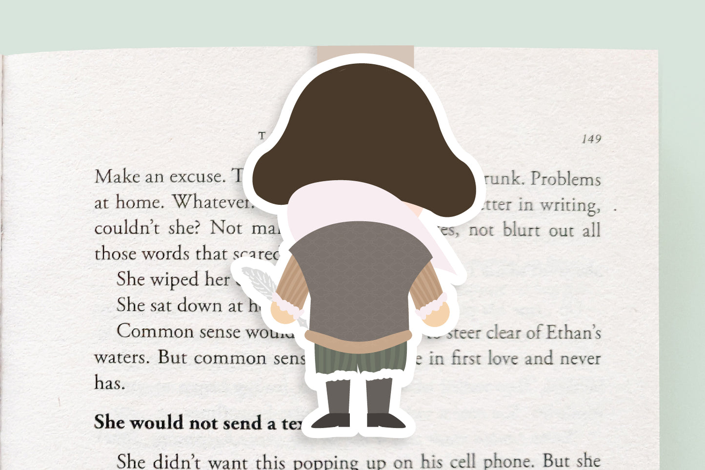 William Shakespeare Magnetic Bookmark (Jumbo)