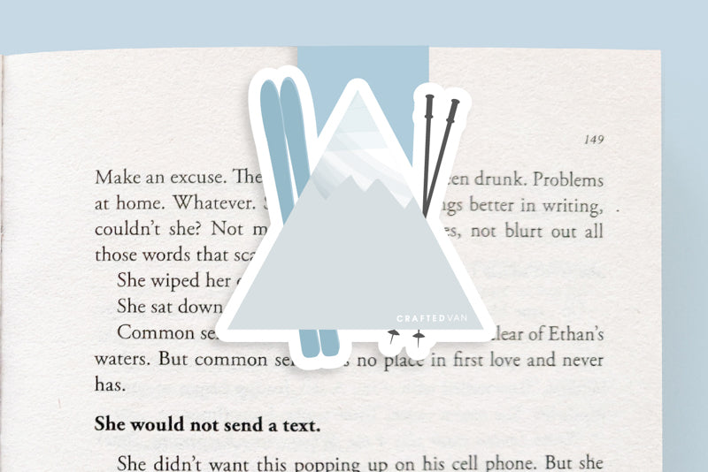 Mountain Magnetic Bookmark (Jumbo)