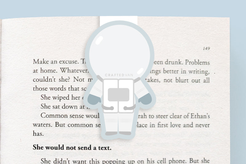 Astronaut Magnetic Bookmark (Jumbo)