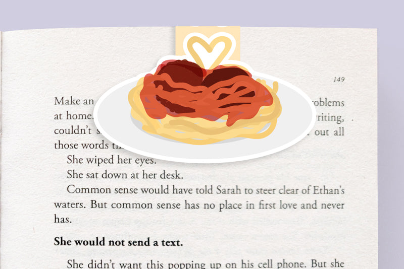 Spaghetti Magnetic Bookmark (Jumbo)