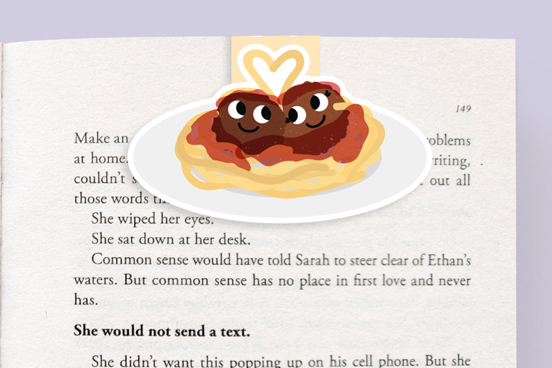 Spaghetti Magnetic Bookmark (Jumbo)