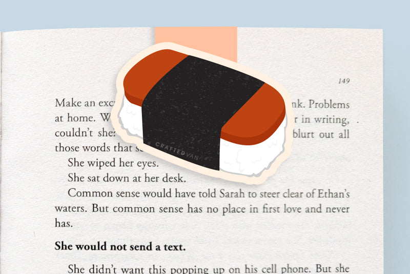 Spam Musubi Magnetic Bookmark (Jumbo)