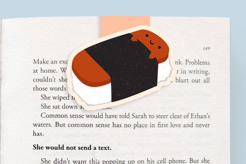 Spam Musubi Magnetic Bookmark (Jumbo)