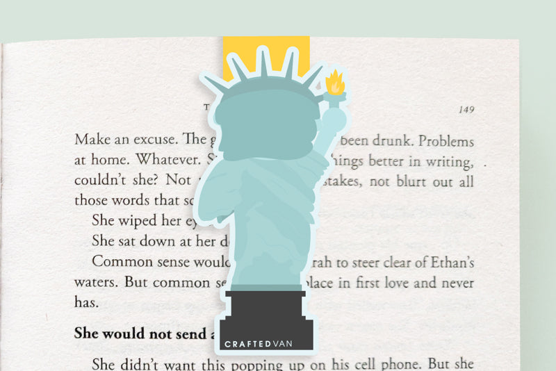 Statue of Liberty Magnetic Bookmark (Jumbo)