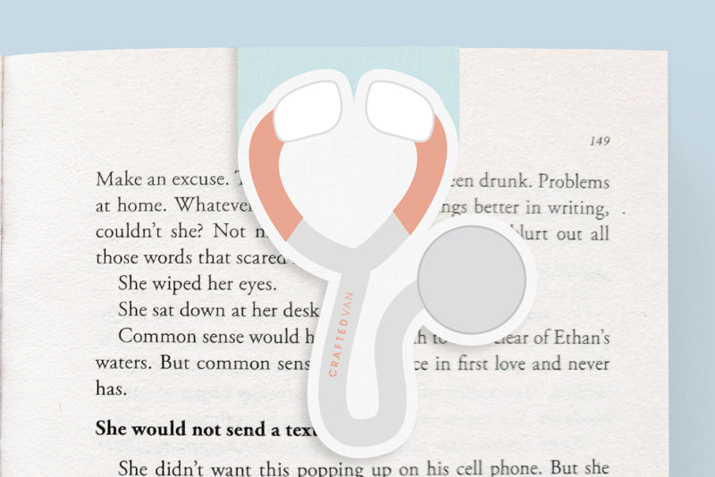 Stethoscope Magnetic Bookmark (Jumbo)