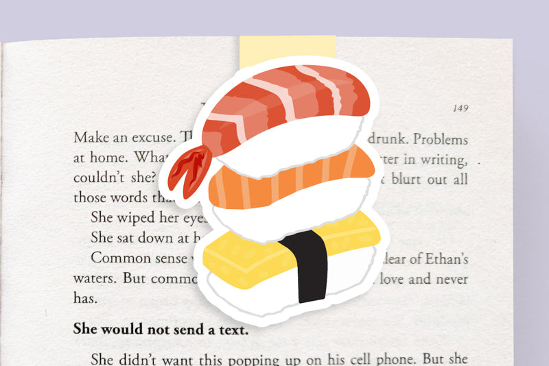 Sushi Stack Magnetic Bookmark (Jumbo)