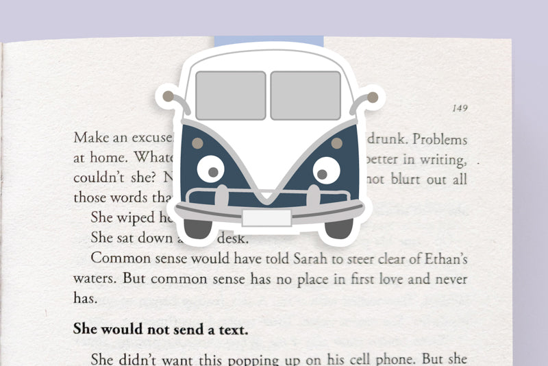 Van Magnetic Bookmark (Jumbo)